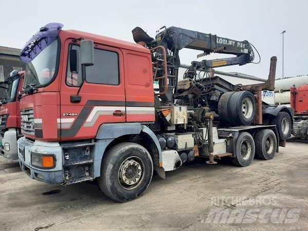 MAN 27.464 6X4 木材貨車