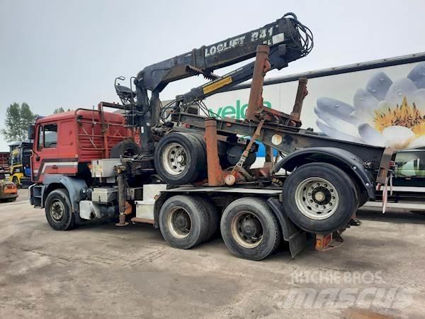 MAN 27.464 6X4 木材貨車