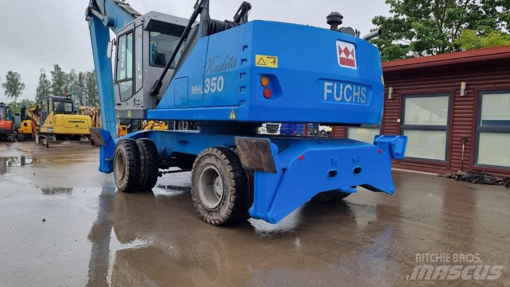 Terex Fuchs MHL 350 廢棄物/工業用操作車