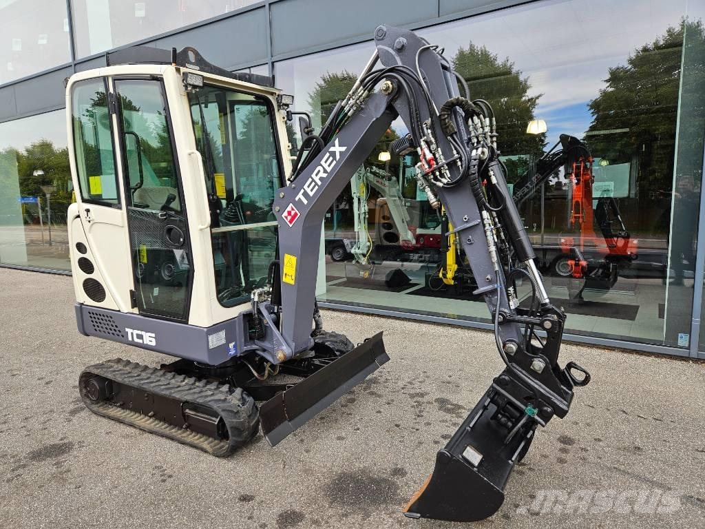 Terex TC 16 小型挖土機/掘鑿機<7t(小型挖掘機)