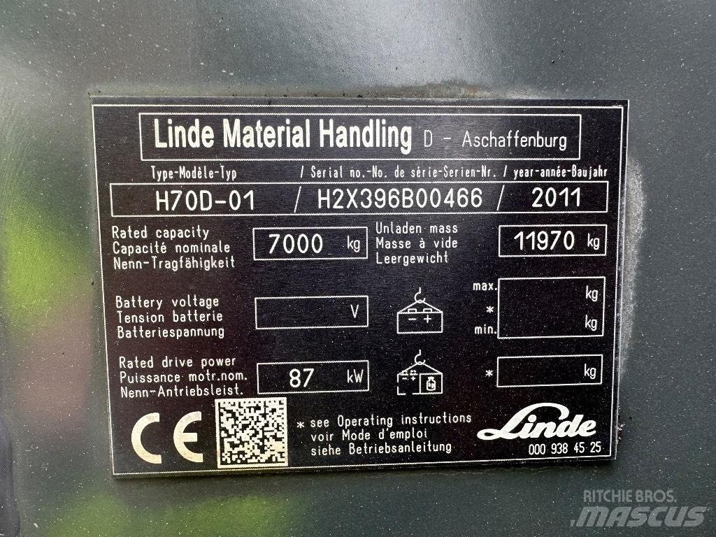 Linde H70D 柴油卡車