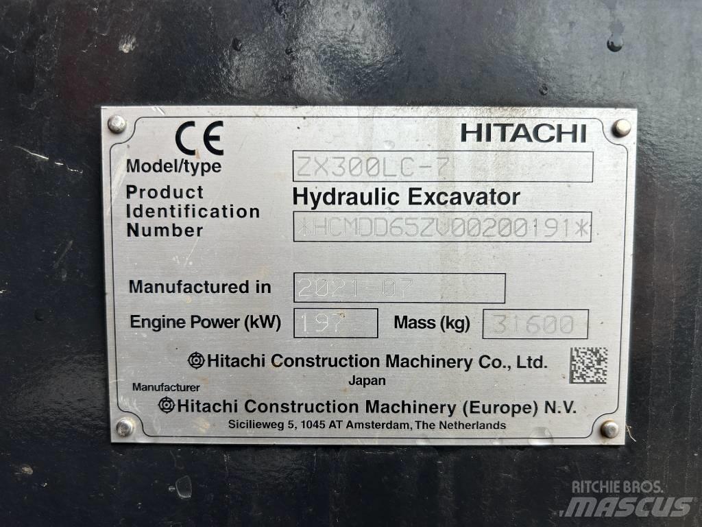 Hitachi ZX300LC-7 履帶式 挖土機/掘鑿機/挖掘機