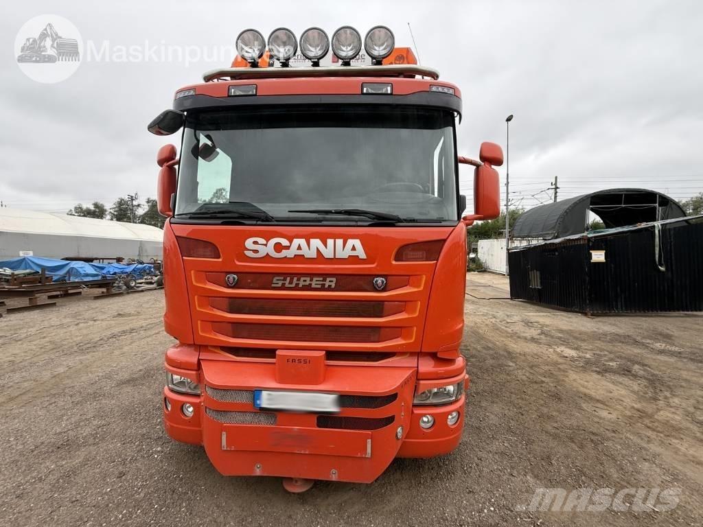 Scania R 450 bodbil 起重機卡車