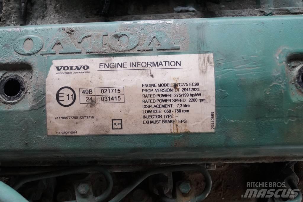 Volvo D7C USED 引擎/發動機