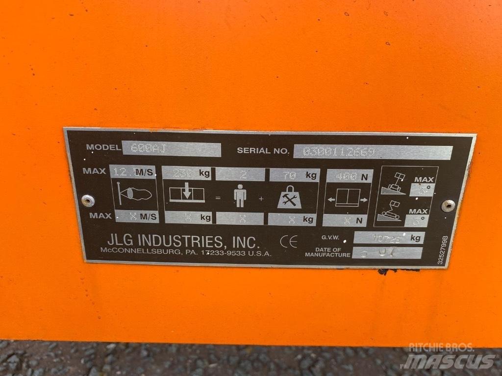 JLG 600 AJ 曲臂高空作業車