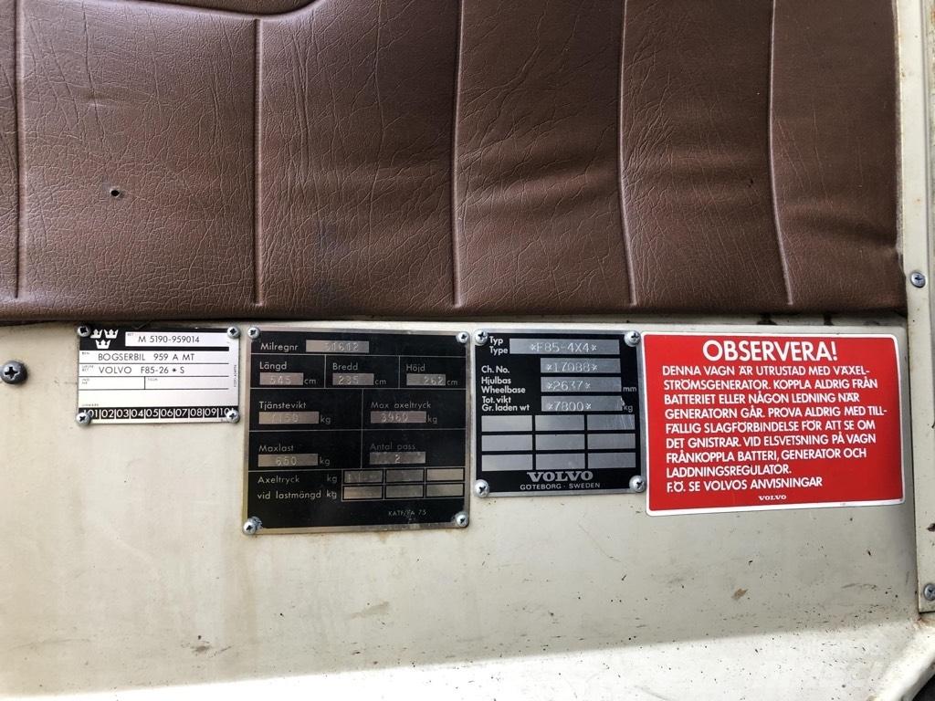 Volvo F85 其他貨車