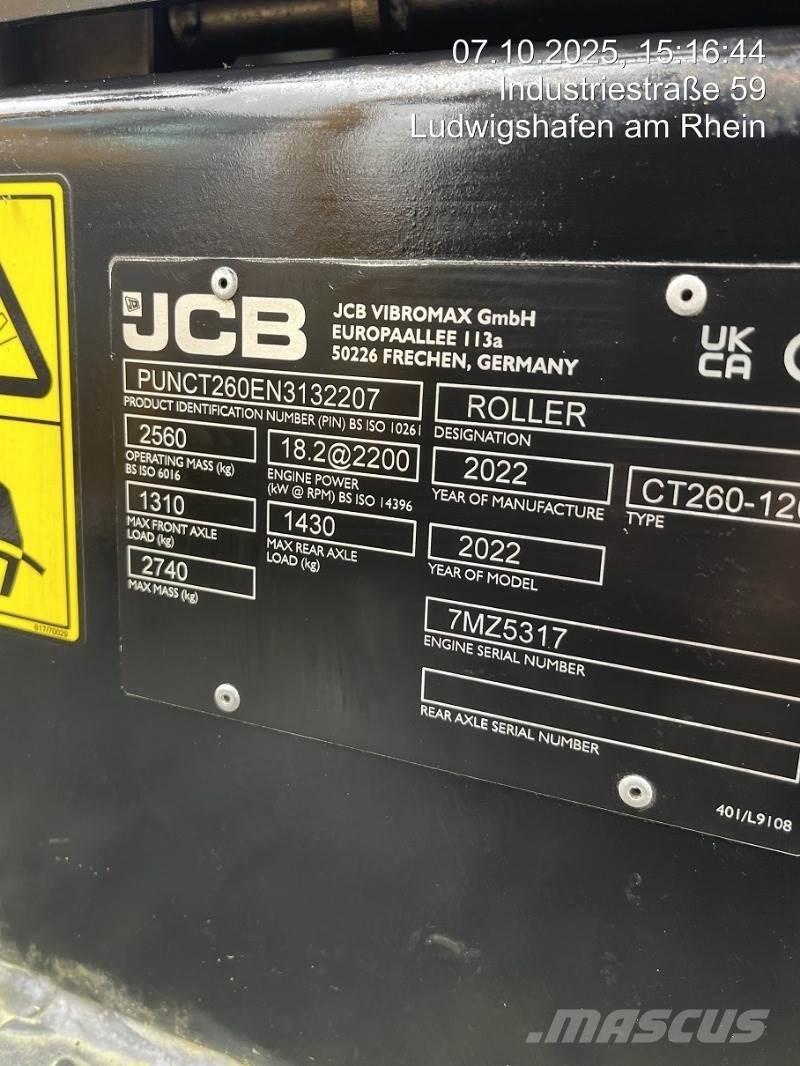 JCB CT260-120 滾壓機