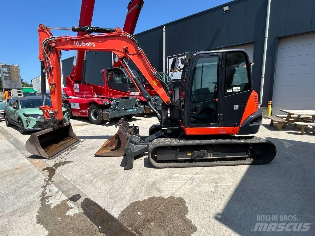 Kubota KX 080-4 中型挖土機/掘鑿機/挖掘機 7t-12t
