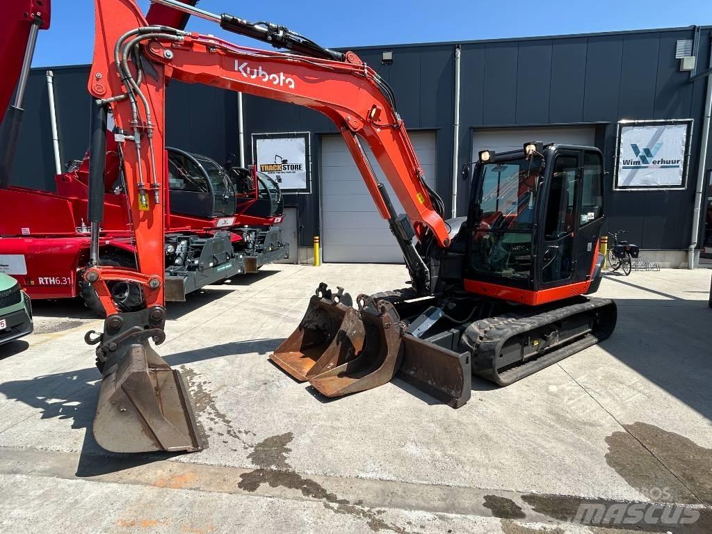 Kubota KX 080-4 中型挖土機/掘鑿機/挖掘機 7t-12t