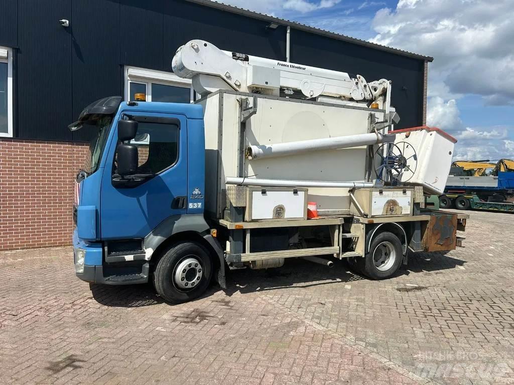 Volvo FL 240 卡車裝載高空作業車