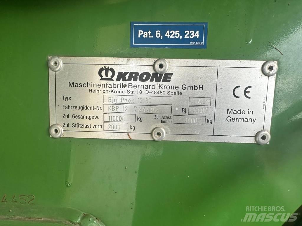 Krone Big Pack 12130 方形打捆機