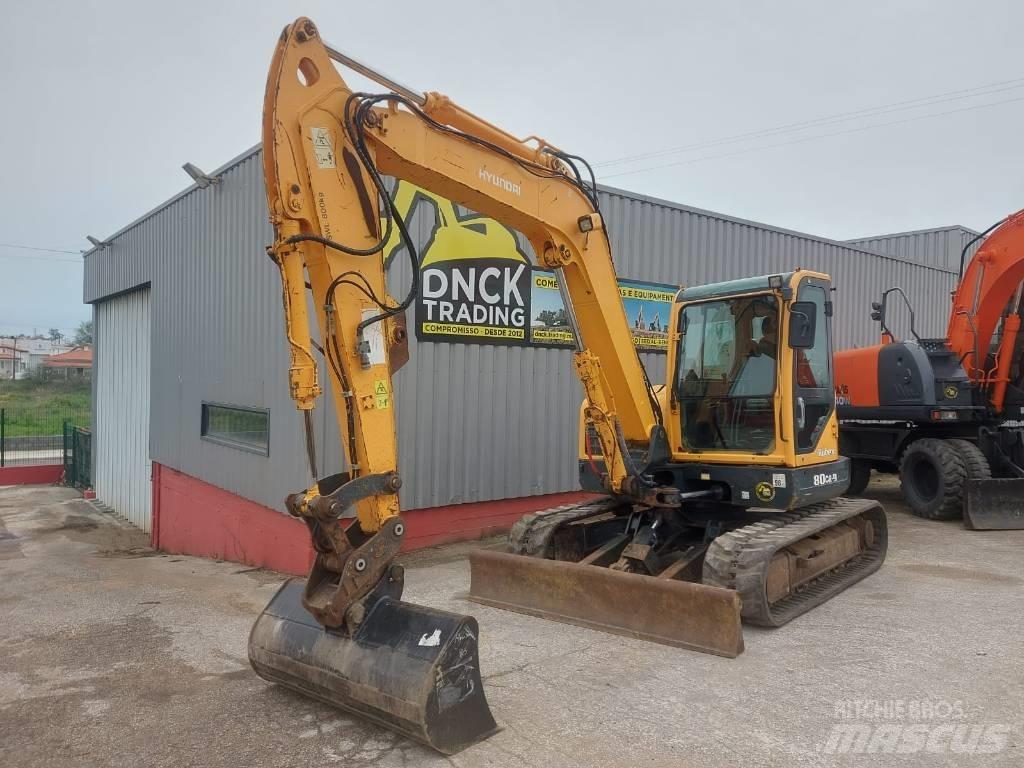 Hyundai R 80 CR 中型挖土機/掘鑿機/挖掘機 7t-12t
