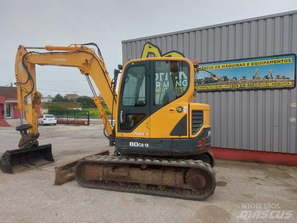 Hyundai R 80 CR 中型挖土機/掘鑿機/挖掘機 7t-12t