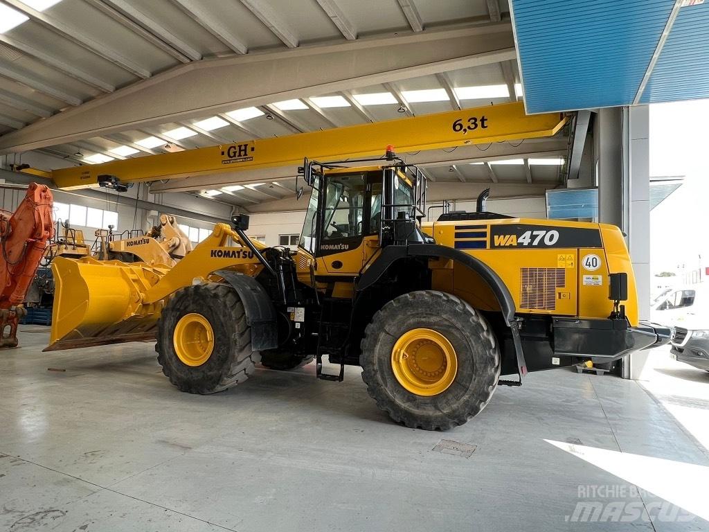 Komatsu Wa470-8 輪胎式裝載機