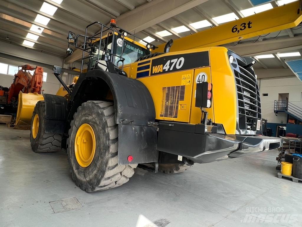 Komatsu Wa470-8 輪胎式裝載機