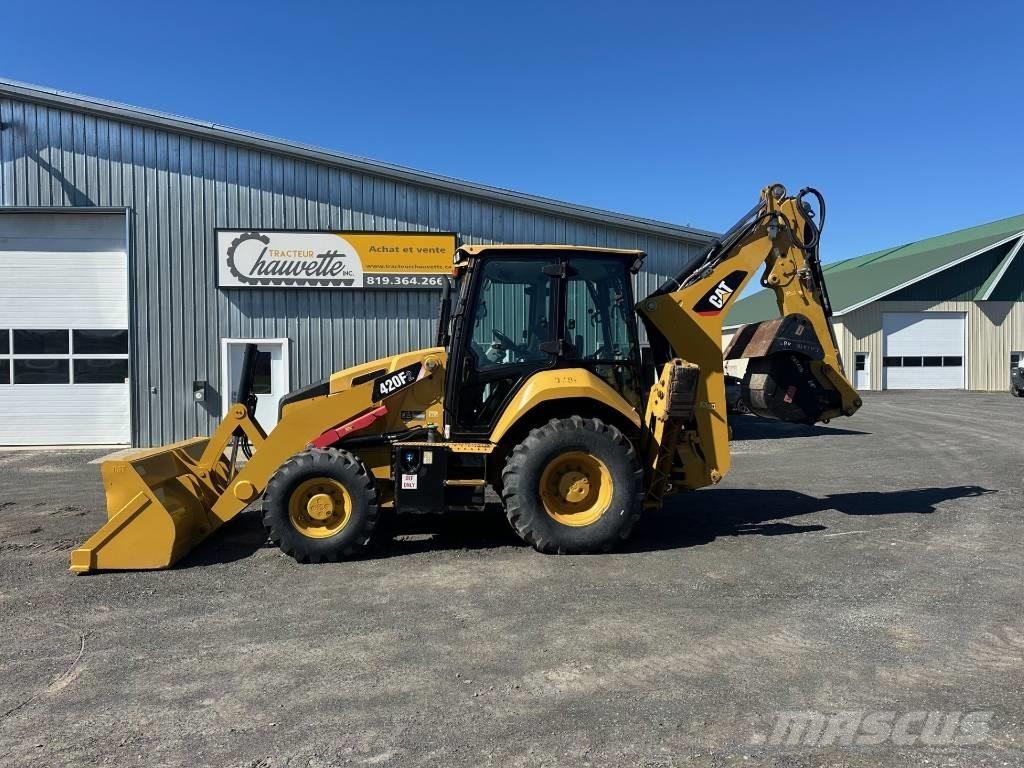 CAT 420 F 反鏟裝載機