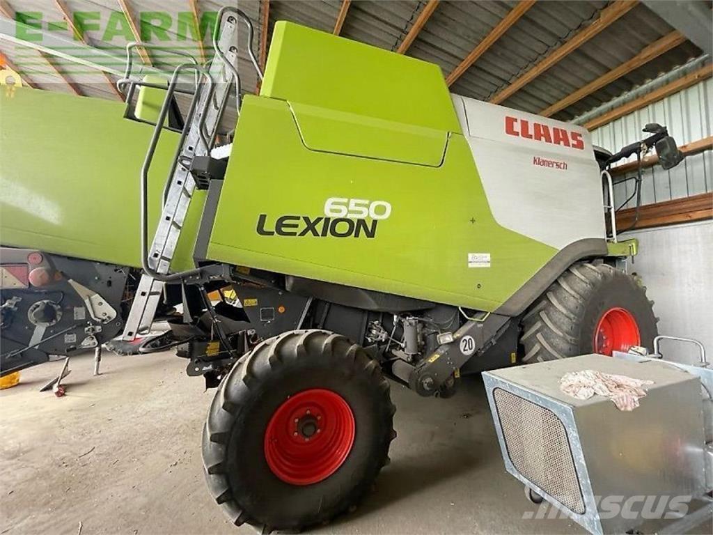 CLAAS lexion 650 聯合收穫機
