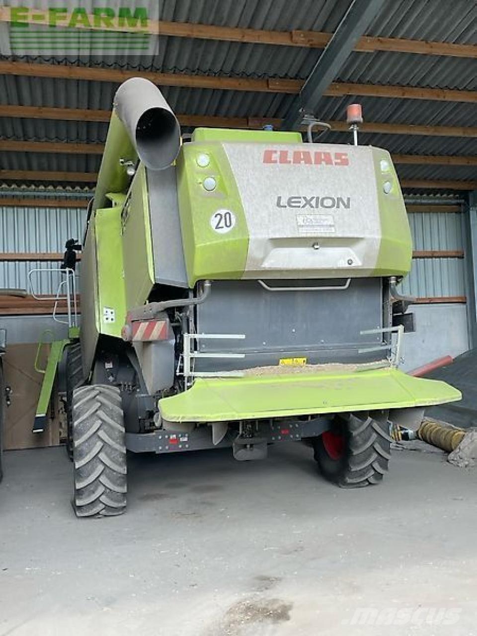 CLAAS lexion 650 聯合收穫機