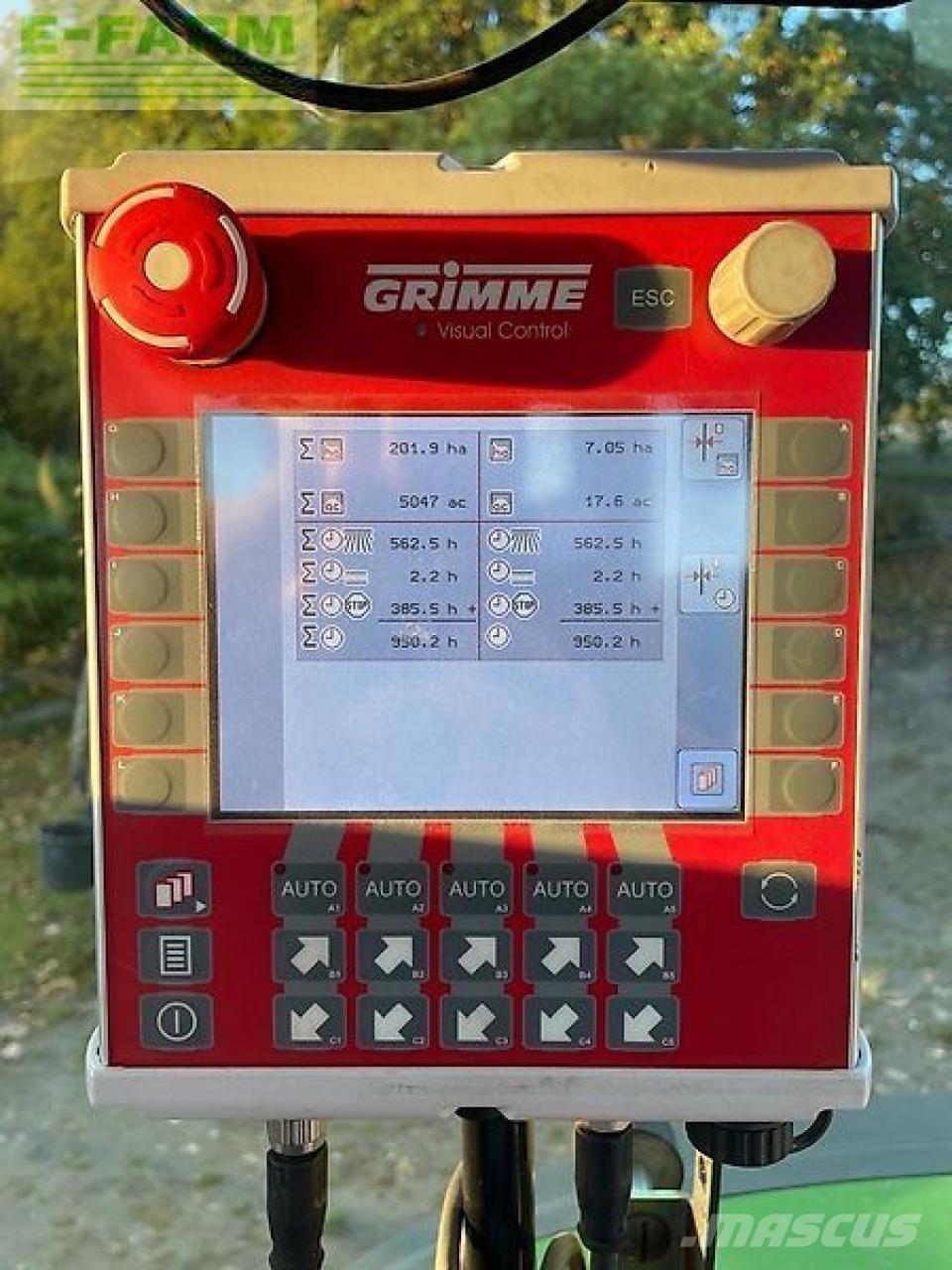 Grimme se 260 ub 馬鈴薯收穫機和挖掘機