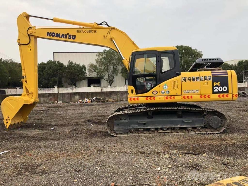 Komatsu pc200-7 履帶式 挖土機/掘鑿機/挖掘機