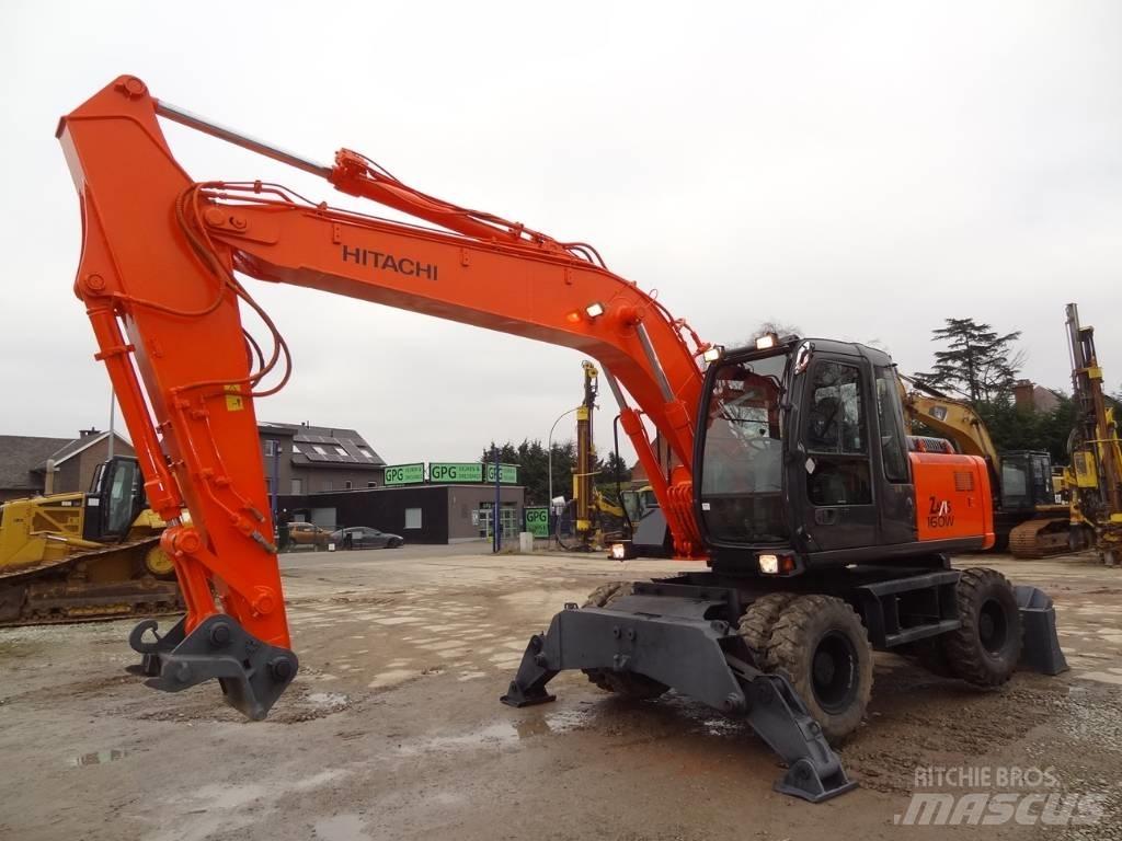 Hitachi EX 160 WD 旋轉式挖土機/掘鑿機/挖掘機