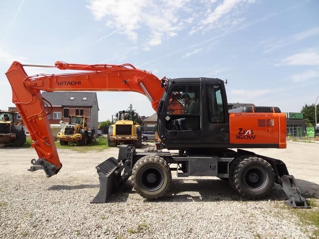 Hitachi ZX 160 W 旋轉式挖土機/掘鑿機/挖掘機