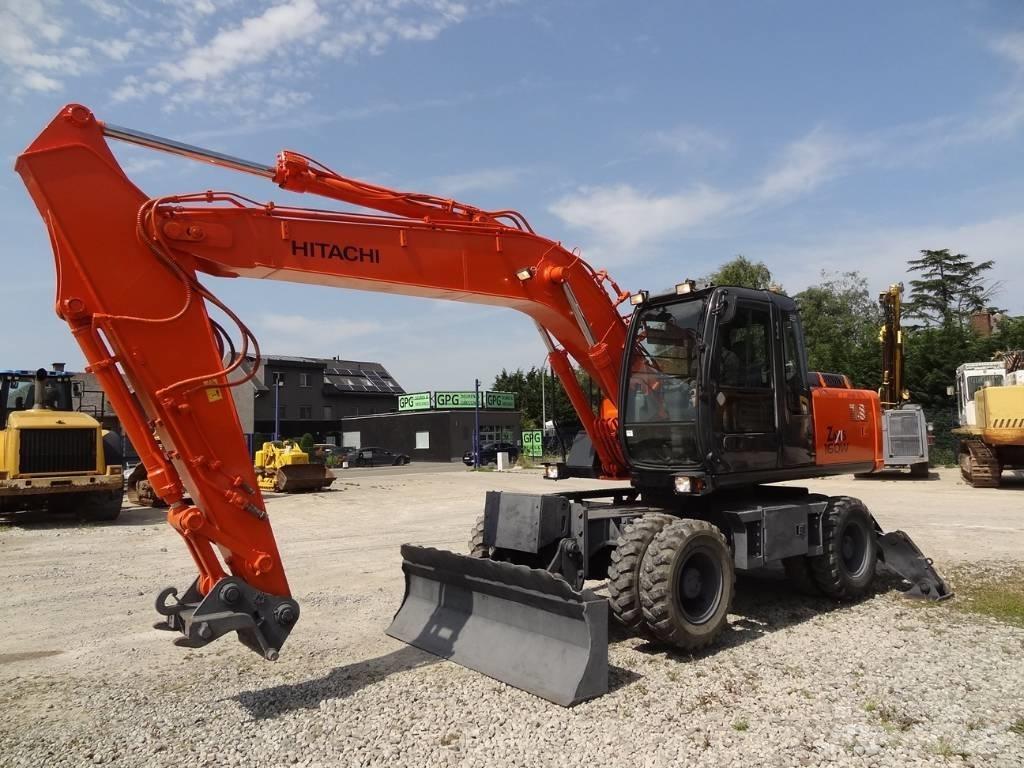 Hitachi ZX 160 W 旋轉式挖土機/掘鑿機/挖掘機