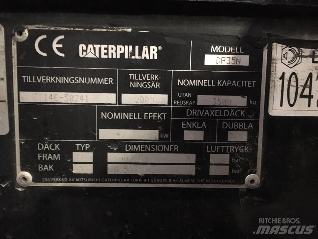 CAT DP 35 N 柴油卡車