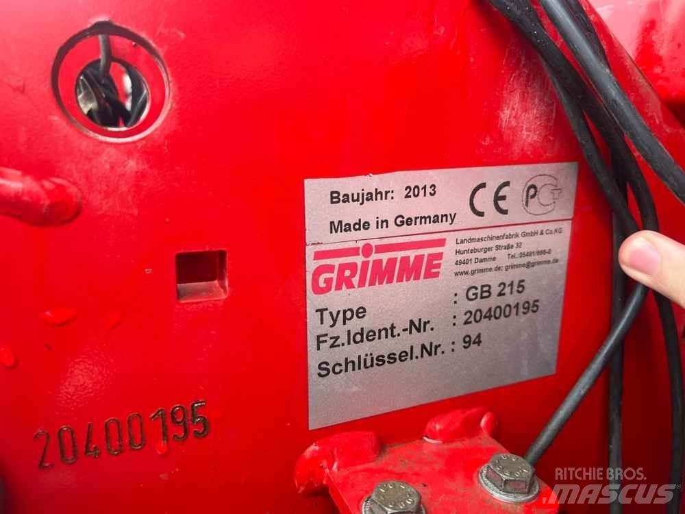 Grimme GB 215 馬鈴薯種植機