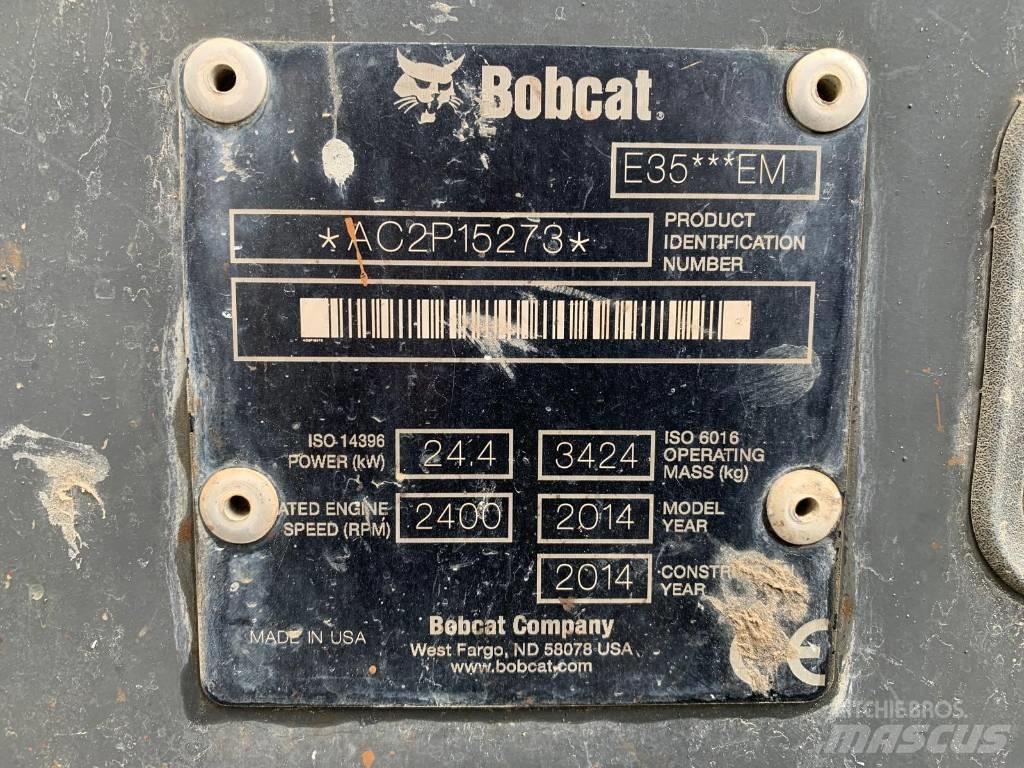 Bobcat E 35 小型挖土機/掘鑿機<7t(小型挖掘機)