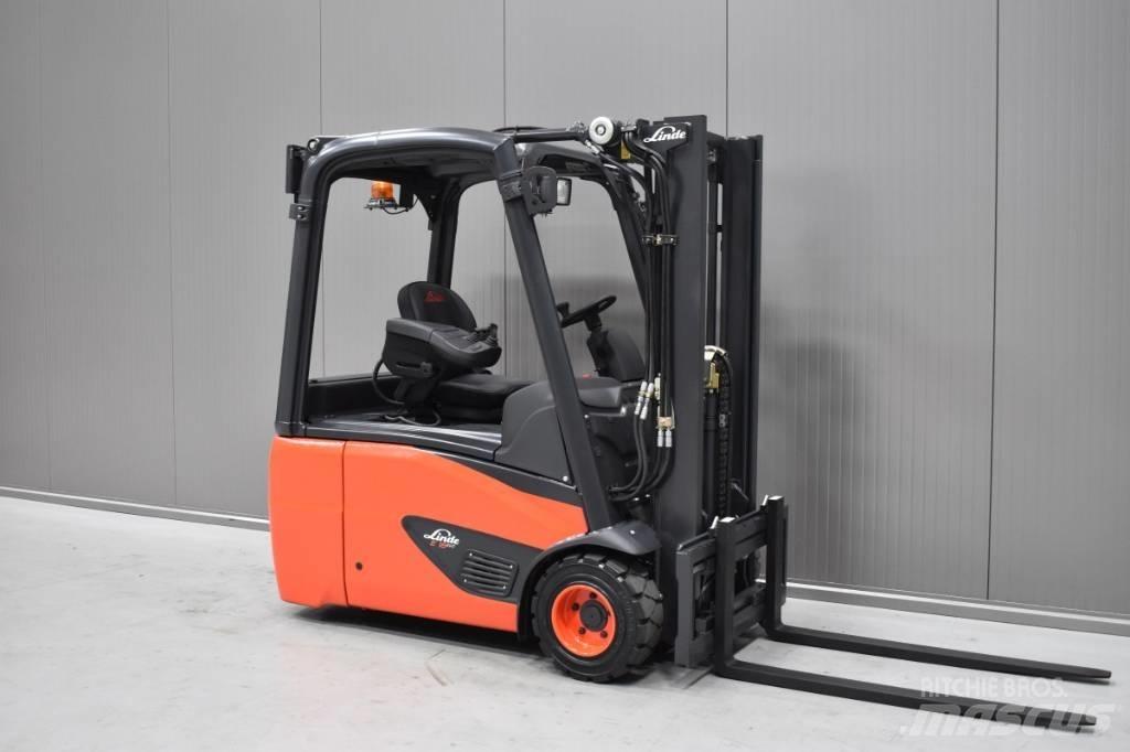 Linde E 18 - 02 電動堆高機