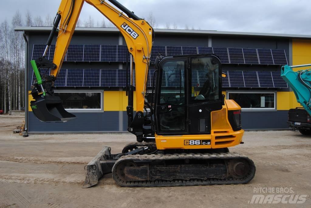 JCB 86 C-2 中型挖土機/掘鑿機/挖掘機 7t-12t