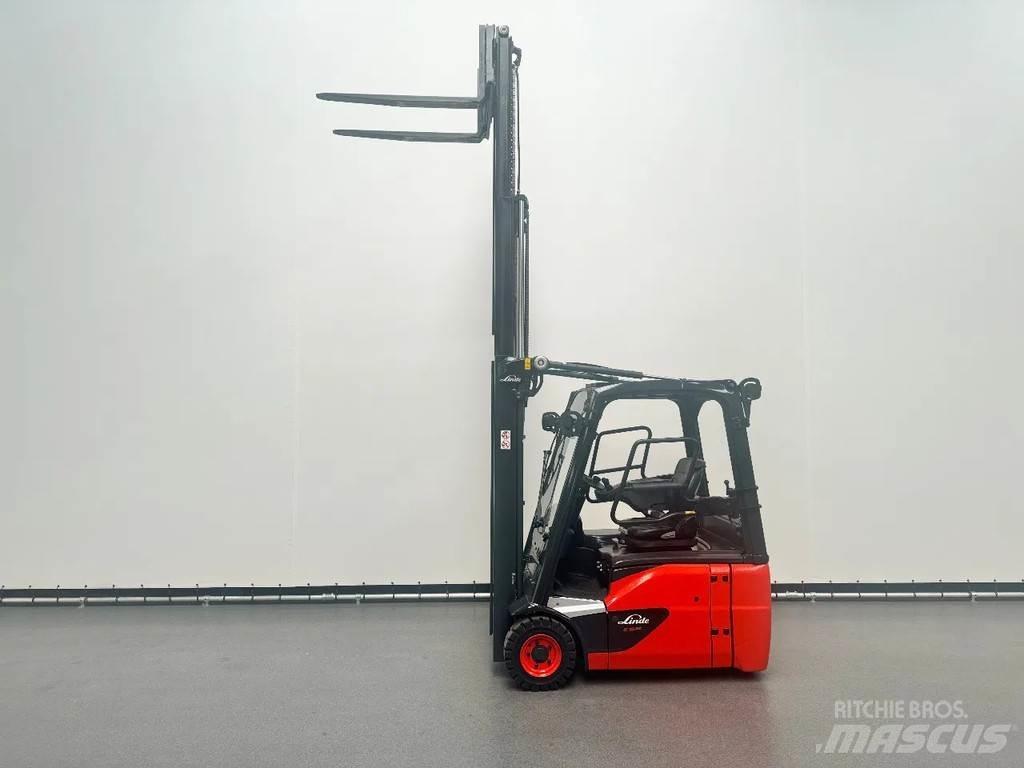 Linde 386 E 16-02 電動堆高機