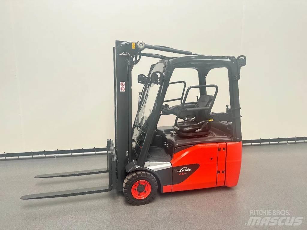 Linde 386 E 16-02 電動堆高機