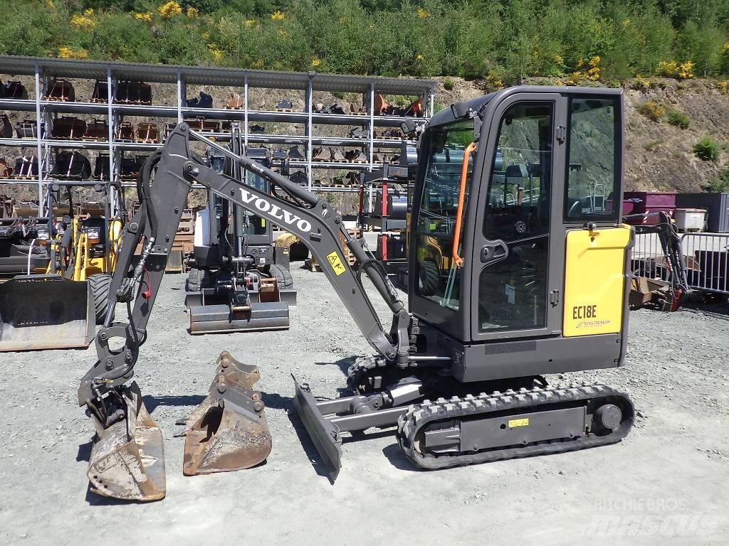 Volvo EC 18 E 小型挖土機/掘鑿機<7t(小型挖掘機)