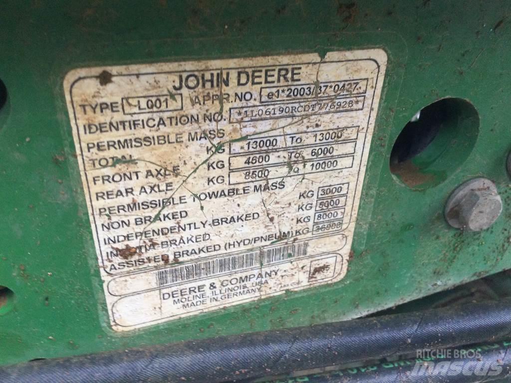 John Deere 6190R 曳引機