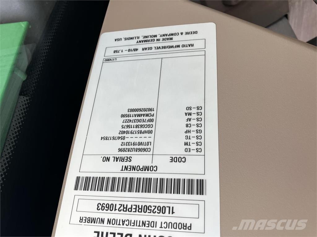 John Deere 6R 250 曳引機