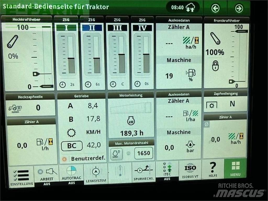 John Deere 6r 215 曳引機