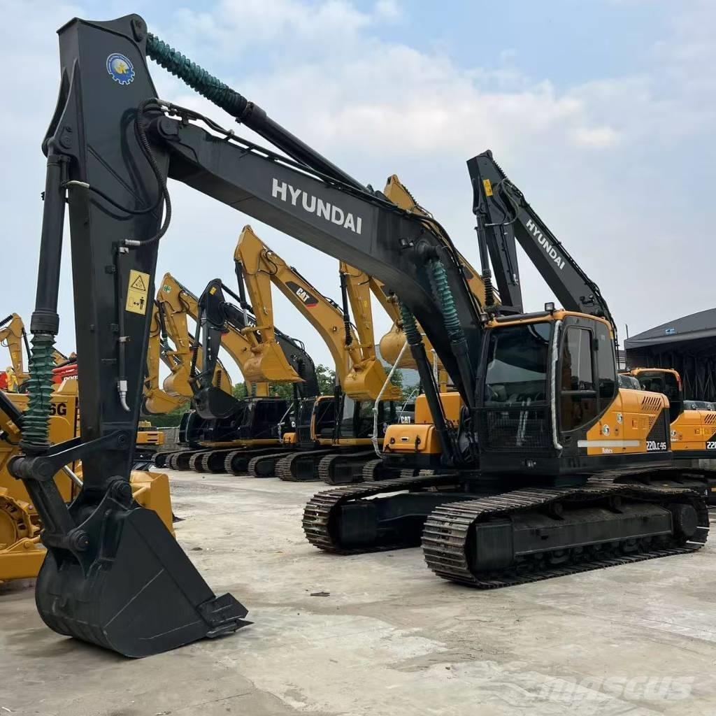 Hyundai R220LC-9S 中型挖土機/掘鑿機/挖掘機 7t-12t