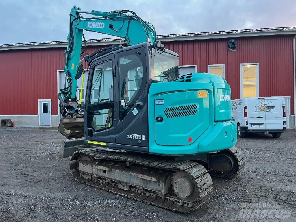 Kobelco SK 75 SR 中型挖土機/掘鑿機/挖掘機 7t-12t