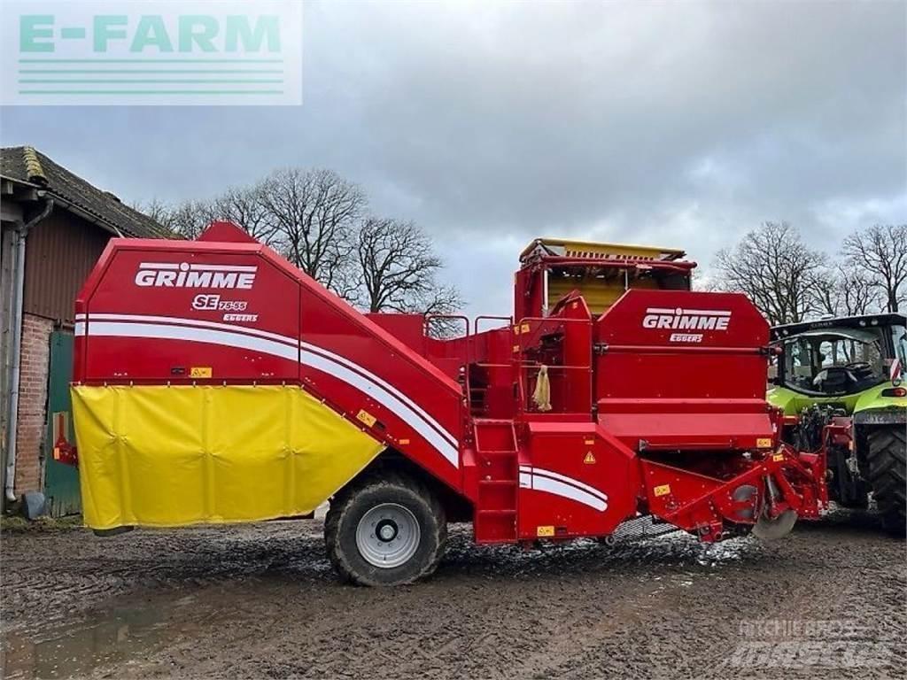Grimme se 75-55 sb 馬鈴薯收穫機和挖掘機