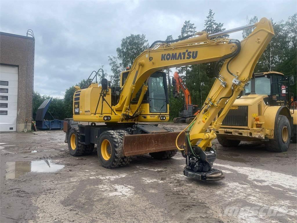 Komatsu PW148-10 旋轉式挖土機/掘鑿機/挖掘機