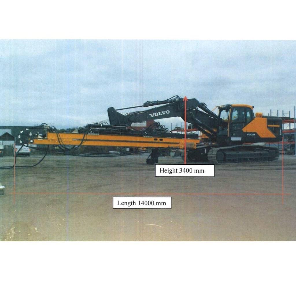 Volvo EC 250 ENL 特殊挖土機/掘鑿機/挖掘機