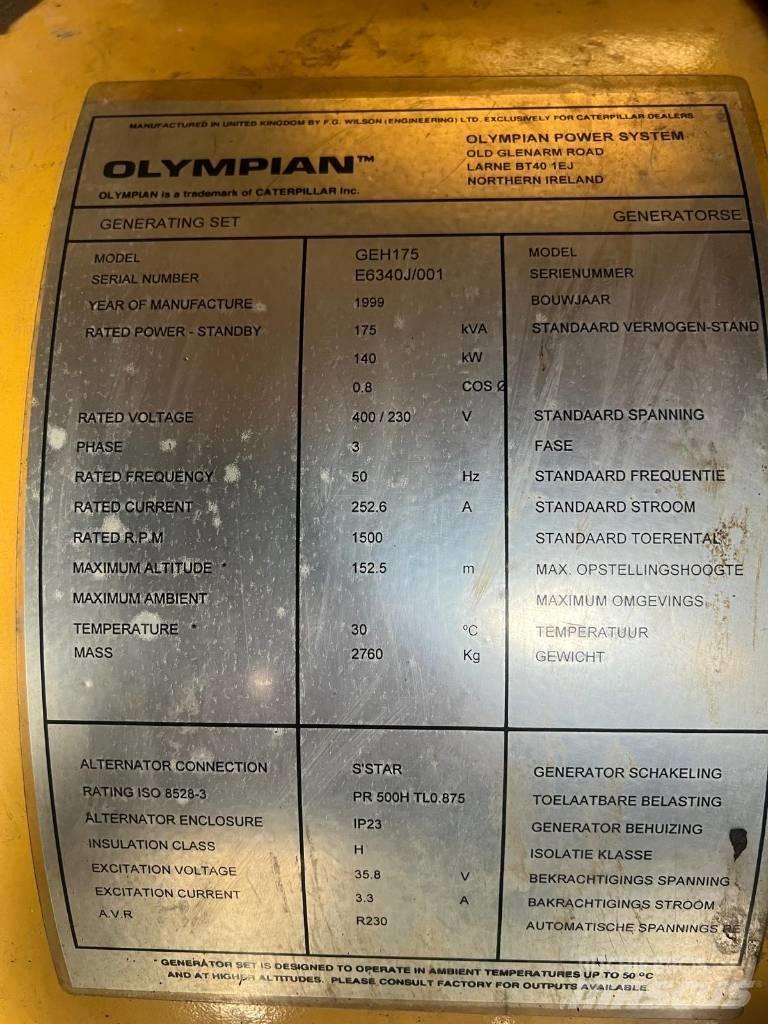 Olympian GEH 175 柴油發電機