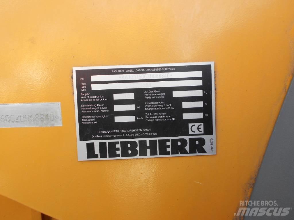 Liebherr L 580 輪胎式裝載機