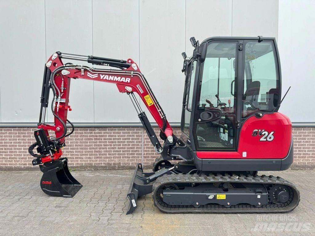 Yanmar SV26 小型挖土機/掘鑿機<7t(小型挖掘機)