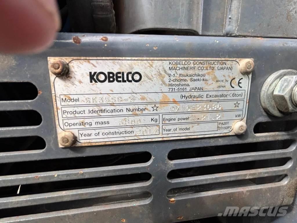 Kobelco SK35SR-5 小型挖土機/掘鑿機<7t(小型挖掘機)