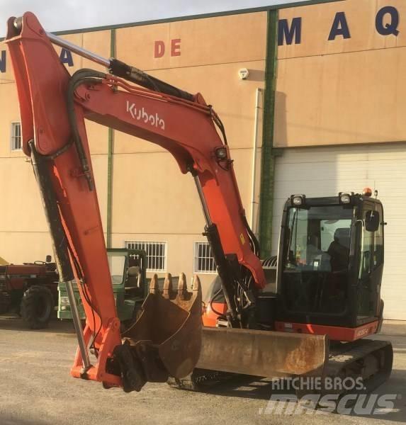Kubota KX 080-4 中型挖土機/掘鑿機/挖掘機 7t-12t