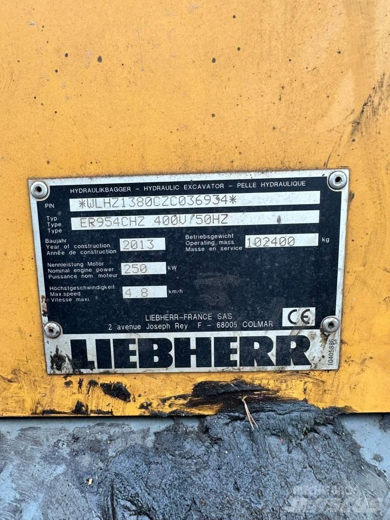 Liebherr ER 954C 廢棄物/工業用操作車