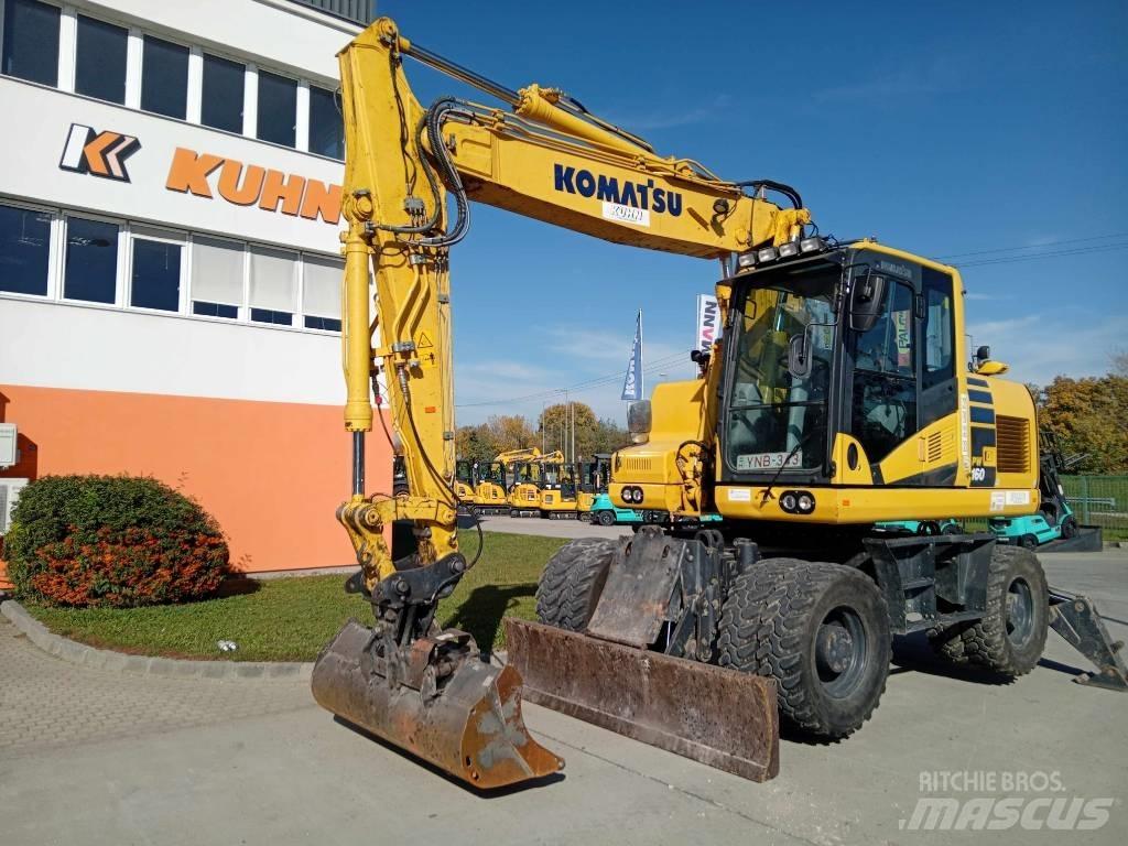 Komatsu PW 160-11 旋轉式挖土機/掘鑿機/挖掘機